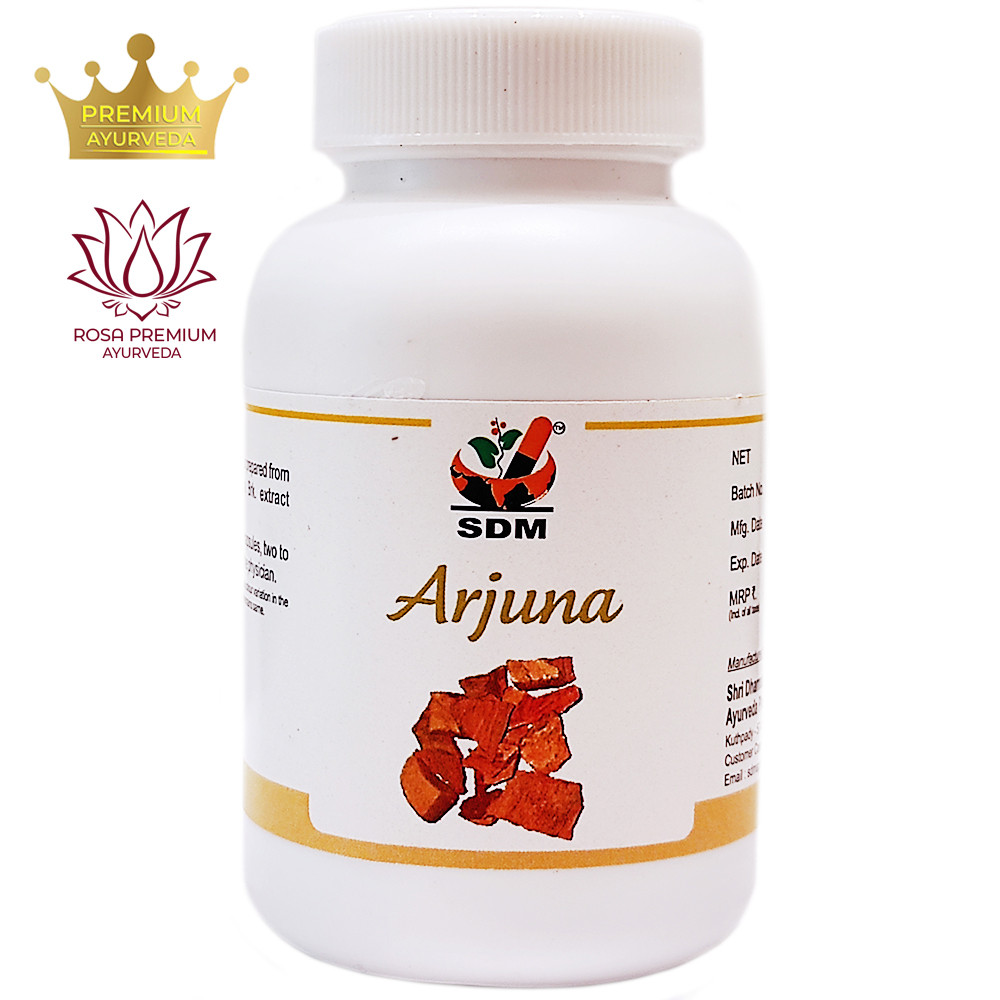 Арджуна капсули (Arjuna Capsules, SDM), 40 капсул - Аюрведа преміум якості