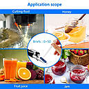 Рефрактометр RHB 0 - 50 ATC(HT1150) (0-50% Brix) . Для визначення вмісту сахарози у вині, соках, сиропах, фото 2