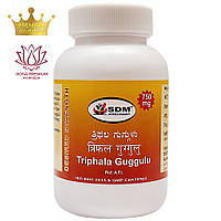 Трифала Гуггул (Triphala Guggulu, SDM), 100 таблеток - Аюрведа премум класса