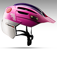 Велосипедний шолом Urge Endur-O-Matic 2 рожевий-фуксія-білий S/M, 54-57см