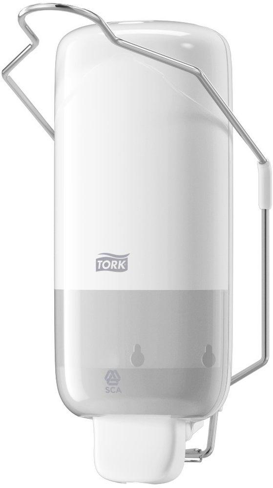 Диспенсер для рідкого мила TORK S1 з ліктьовим приводом 1 л білий