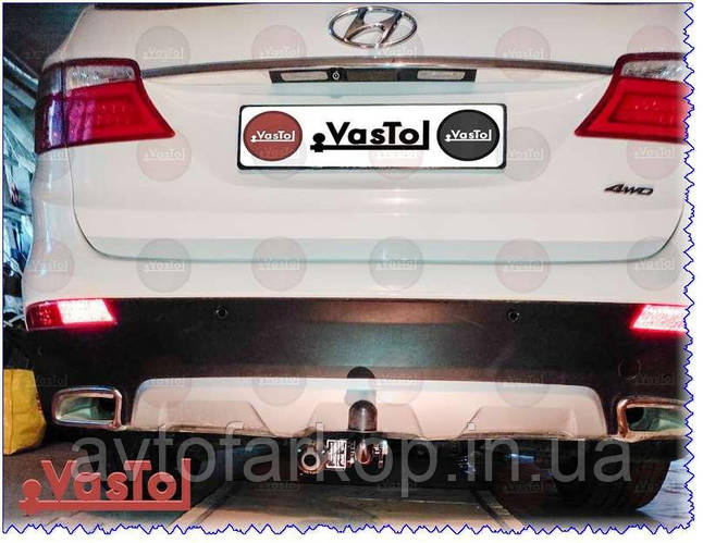 Фаркоп Hyundai Santa Fe (Исключая USA) (2013-2018)(Фаркоп Хюндай Санта ...