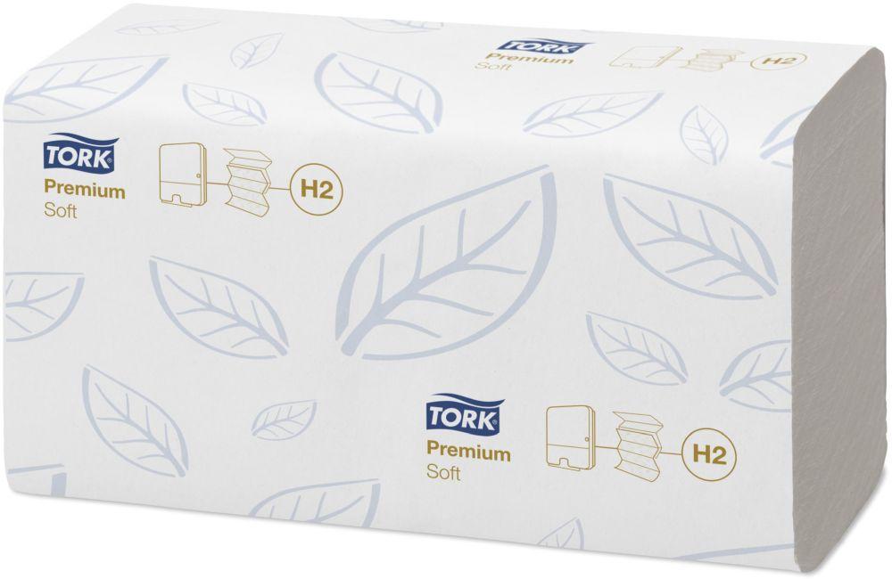 Рушники листовi TORK Xpress Multifold Н2 супер м'які двошарові 110 листів