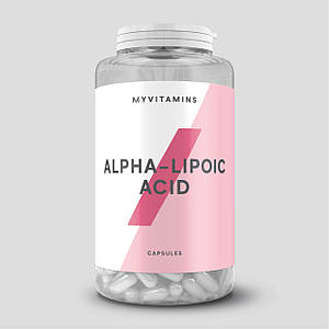 Альфа-ліпоєва кислота Myprotein Myvitamins Alpha Lipoic Acid 500 мг 60 капс. (уцінка термін по 9.22)