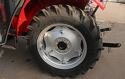 Трактор колісний FOTON FT454 з навісним обладнанням (відвал + щітка), фото 4