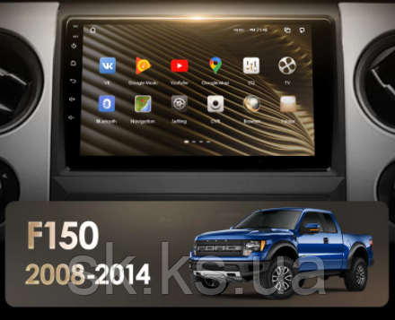Junsun 4G Android магнитола  Ford F150 P415 Raptor 2008 - 2014