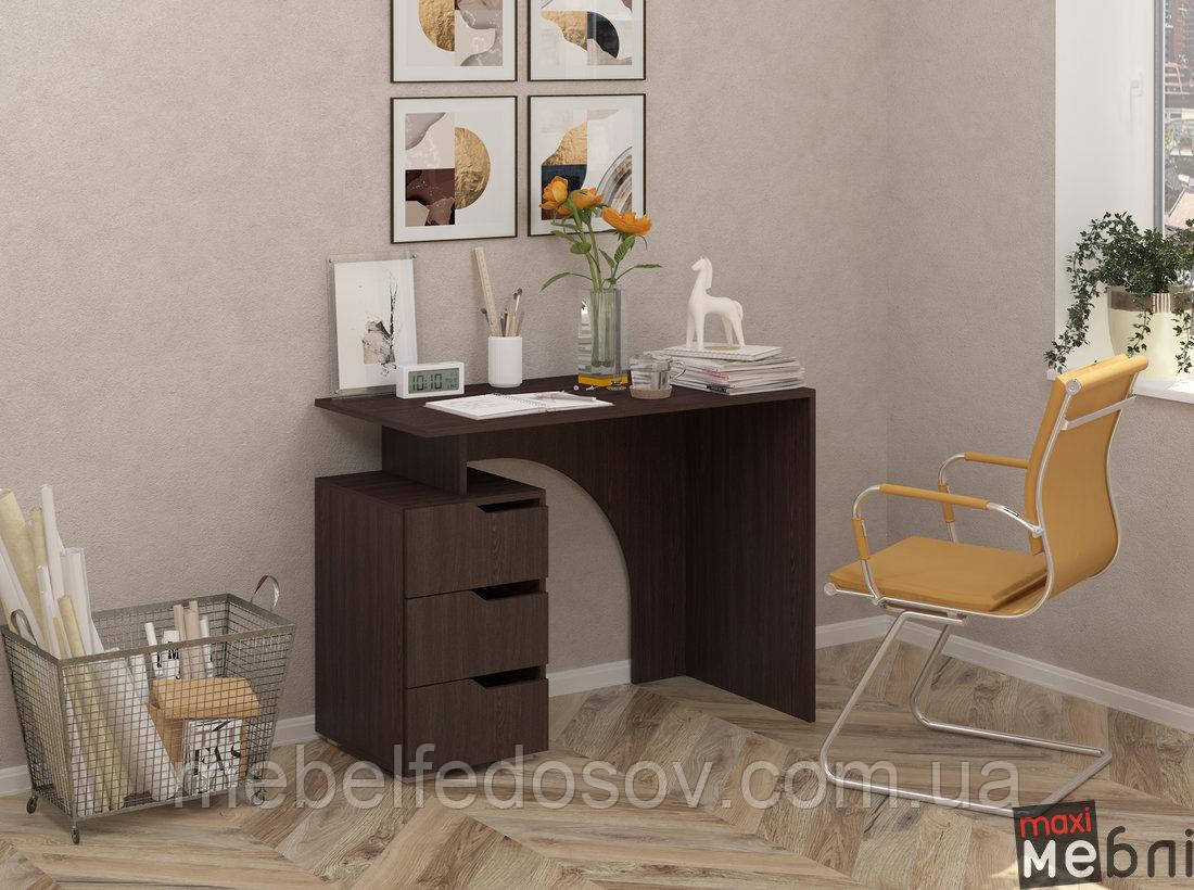 Стіл письмовий СП №5 (Максі меблі) 1010х500х750мм, фото 1