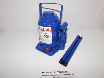 Домкрат гідравлічний 32т Євро (низький) (200-295 мм) СИНІЙ SL 11.T20432S