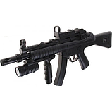 Дитячий автомат HY015B CYMA MP5 з прицілом, лазером і ліхтарем, фото 5