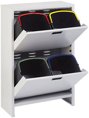 Шафа для сортування сміття Mobil Plastic 100/4-GR, фото 1