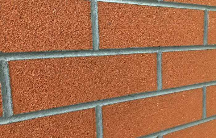 Гибкий фасадный клинкер кирпич на сетке гладкий Elastoclin (ID ...