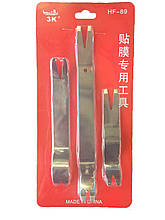 Металічний інструмент для демонтажу кліпс 3К