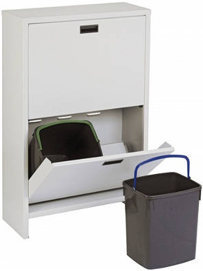 Шафа для сортування сміття Mobil Plastic 100/4-GR, фото 4