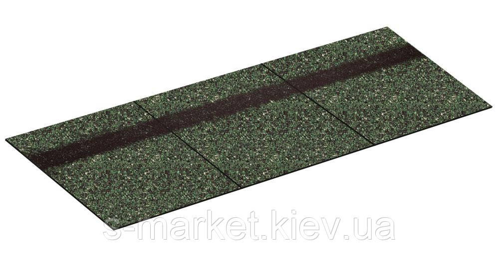 Коньково-карнизька черепиця Ruflex Тайга, 16 м/20 м