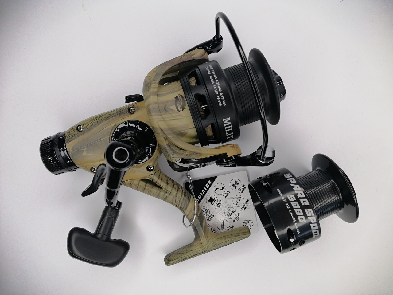 Котушка Gladiator Military Carp 50A 5+1