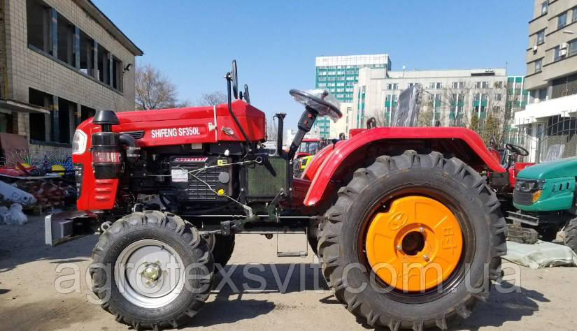 Мінітрактор Shifeng SF350 L з блокуванням диференціалу.  Шифенг 35 к.с. широка гума, фото 1