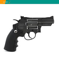 Пневматичний револьвер Gletcher SW B25 Smith & Wesson Сміт і Вагасон газобалонний CO2 120 м/с