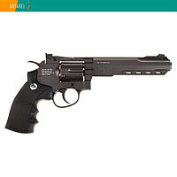 Пневматичний револьвер Gletcher SW B6 Smith & Wesson Сміт і Вагасон газобалонний CO2 120 м/с