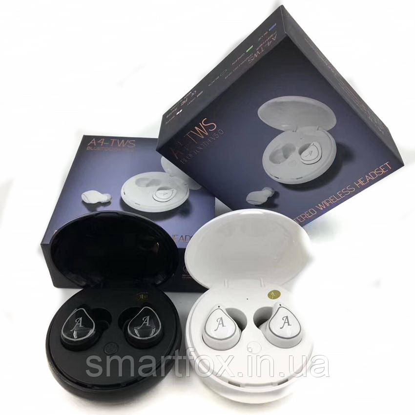 Блютус гарнітура i11 v5.0(комплект зарядка+2 навушника) сенсорне управління