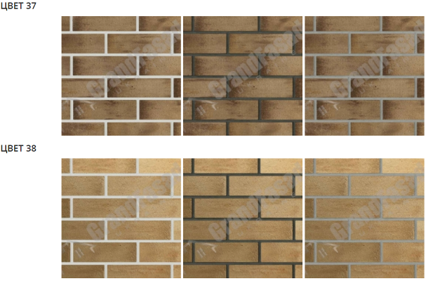 Гибкий Клинкер,кирпич Фактура - Гладкий Elastoclin Гибкий Клинкерный ...