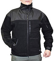 Куртка  флисовая черная Helikon-Tex®  Classic Army Fleece Black BL-CAF-FL-01