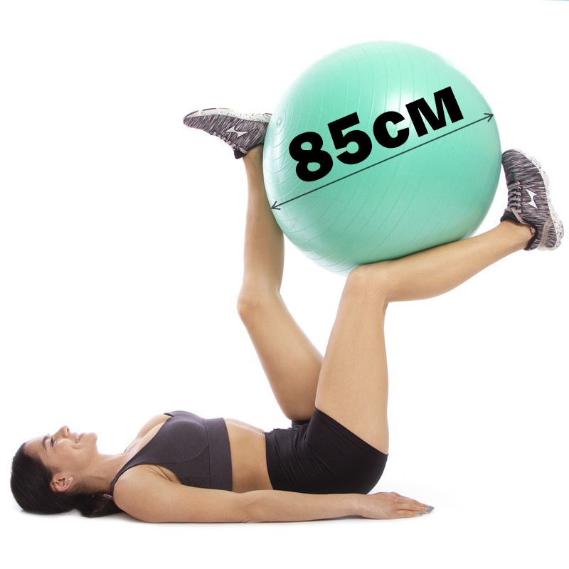 М'яч для фітнесу (фітбол) гладкий 85 см (A/S)