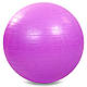 М'яч для фітнеса (фітбол) гладкий 65 см (A/S), фото 2