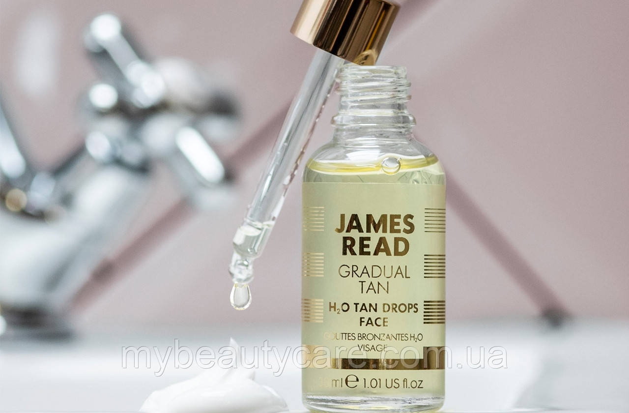 Краплі-концентрат для обличчя з ефектом засмаги James Read H2O Tan Drops Face