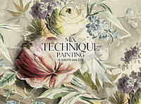 Блок для змішаних технік малювання А5+ 15 л 240г Mix Technique MUSE Школярик PB-GB-015-052