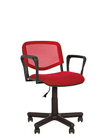 Крісло офісне Iso Net GTP хрестовина PM60 спинка сітка OH-6, сидіння тканина С-02 (Новий Стиль ТМ)