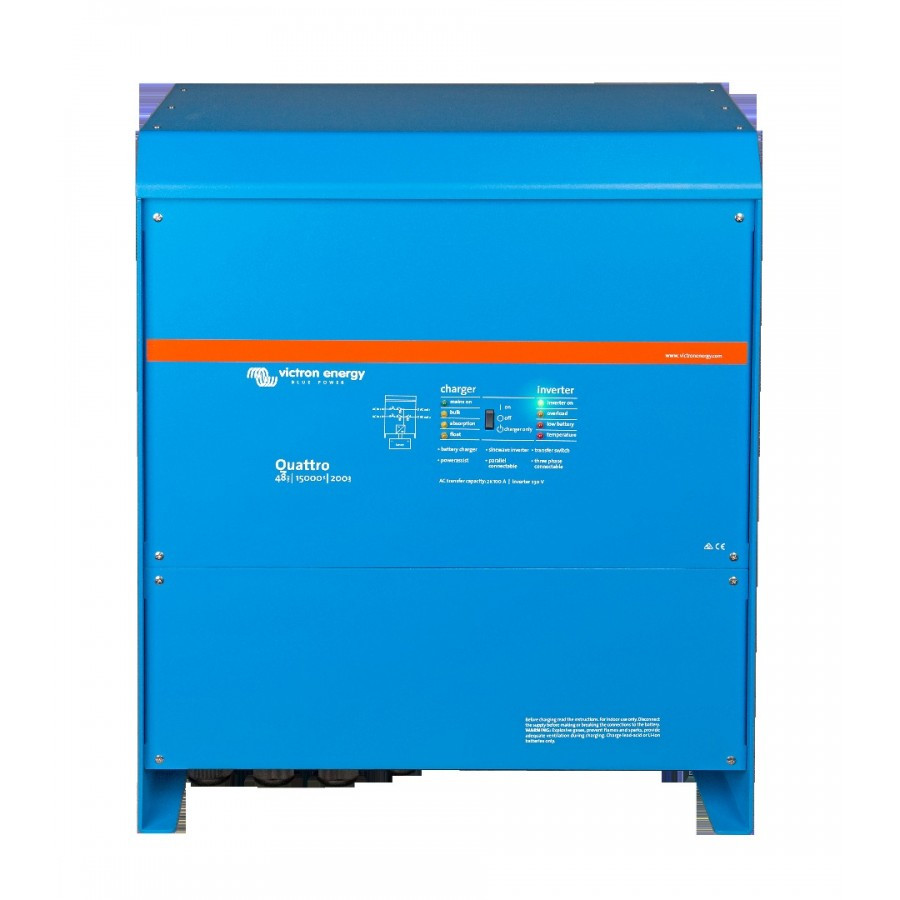 Гібридний сонячний інвертор Victron Energy Quattro 48/15000/200-100/100