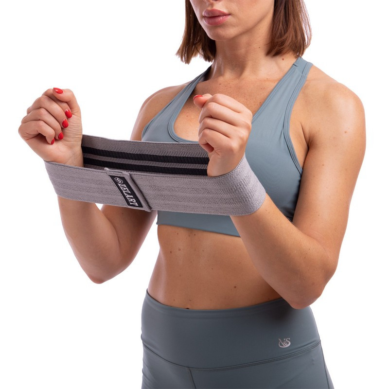 Стрічка опору тканинна RESISTANCE ZELART навантаження 114кг FI-7200-BL (M)