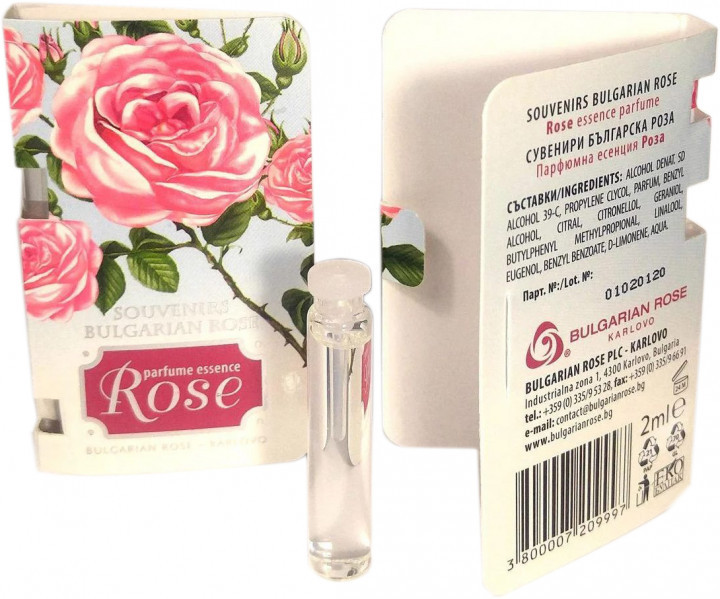 Духи Болгарська Троянда Rose Original від Bulgarian Rose 2 мл