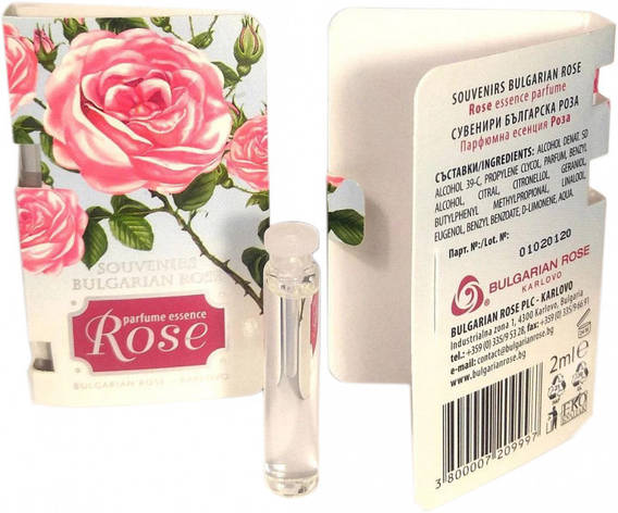 Духи Болгарська Троянда Rose Original від Bulgarian Rose 2 мл, фото 2