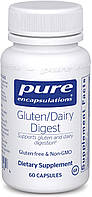 Pure Encapsulations Gluten-Dairy Digest / Ферменты для глютена и молока 60 капс