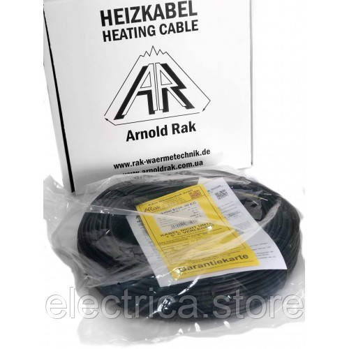 Нагрівальний кабель Arnold Rak довжина 25м, 500Вт 6104-20 EC, фото 1