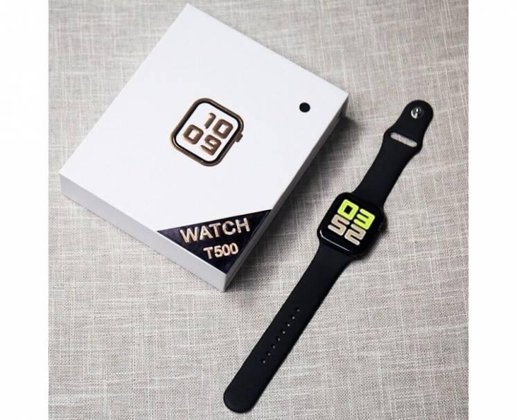 Смарт Часы Браслет T500 Smart Watch T-500 Фитнес Трекер - фото 3 - id-p1339240902
