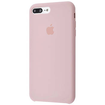 Чохол Silicone case для IPhone 8 Plus Pink Sand пудра