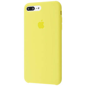 Чохол Silicone case для IPhone 8 Plus Yellow жовтий