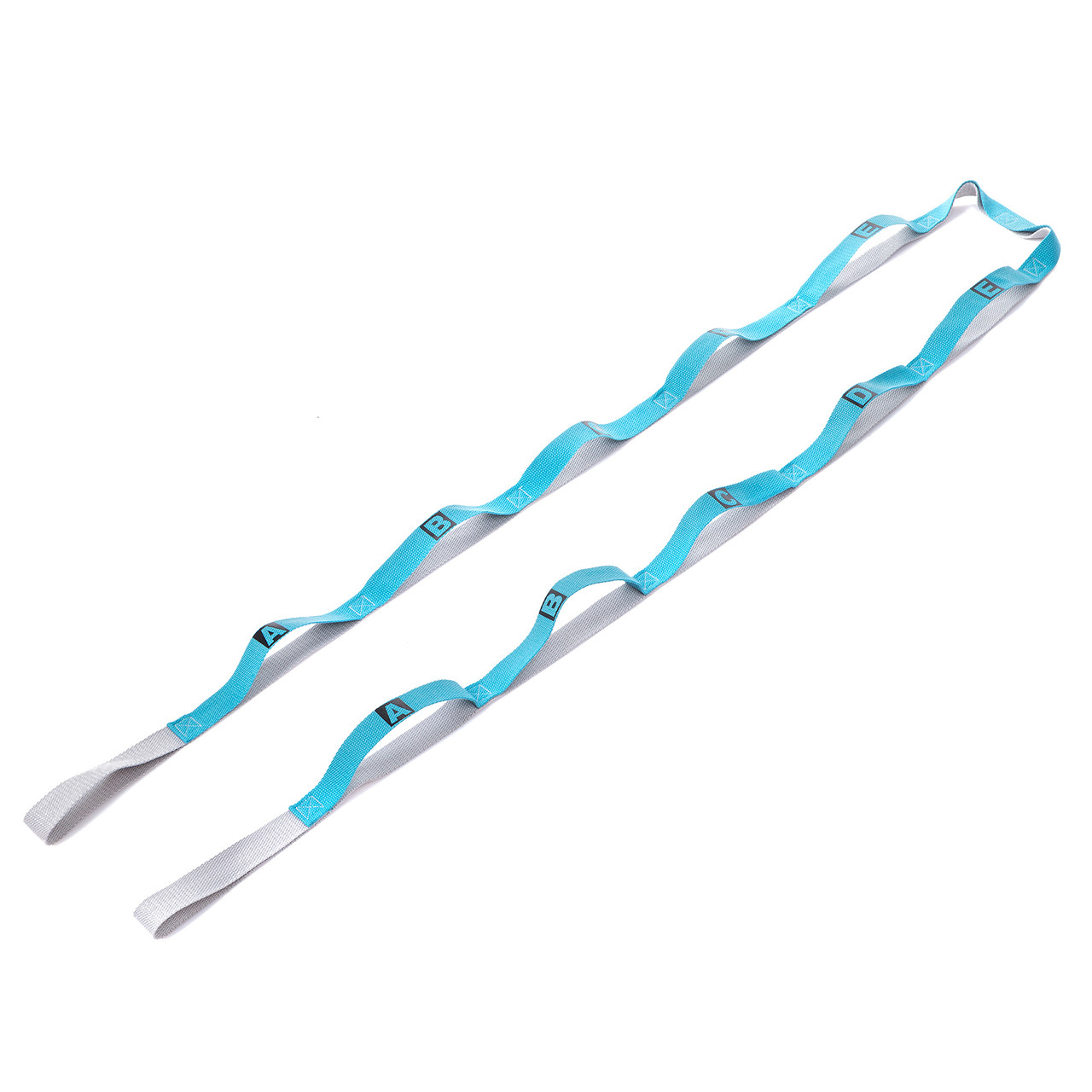 Стрічка для розтяжки 10 петель (стрічковий еспандер) Record Stretch Strap FI-1723 бірюзовий