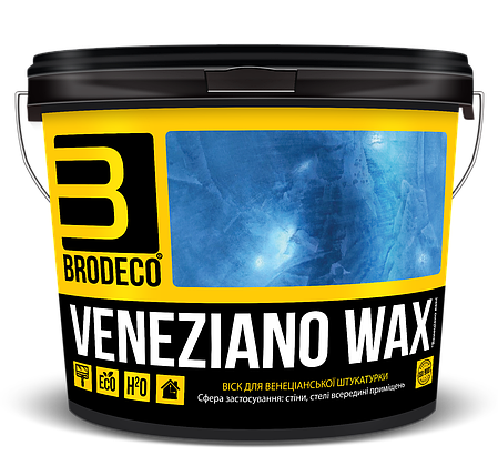 Віск для венеціанської штукатурки Veneziano Wax TM Brodeco 0.8 л, фото 2