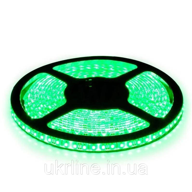 Світлодіодна LED-стрічка 5050 Green, зелений дюралайт