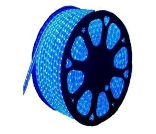 Світлодіодна LED-стрічка 5050 Blue бухта 100m, синя лід стрічка, фото 1