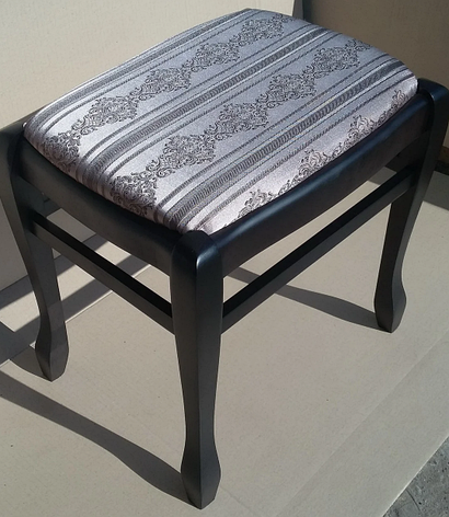 Банкетка дерев'яна Гармонія 45 см Fusion Furniture, колір горіх, фото 3