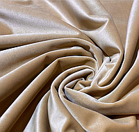 Ткань для шторы Королевский велюр Royal v1841. Турецкий велюр для штор золотистый цвет.