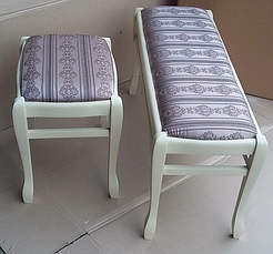 Банкетка дерев'яна Гармонія 90 см без полиць Fusion Furniture, колір бежевий, фото 4
