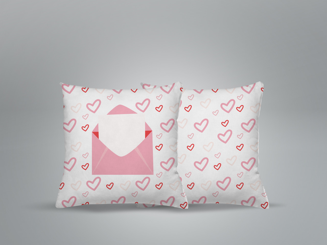 Декоративна подушка для сублімації з принтом "День Св.Валентина" 35х35см. SV 3055, фото 1