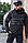Куртка зимова Хантер Софтшелл фліс чорна, фото 3