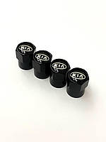 Ковпачки на ніпель, золотник c логотипом Toyota, колір чорний