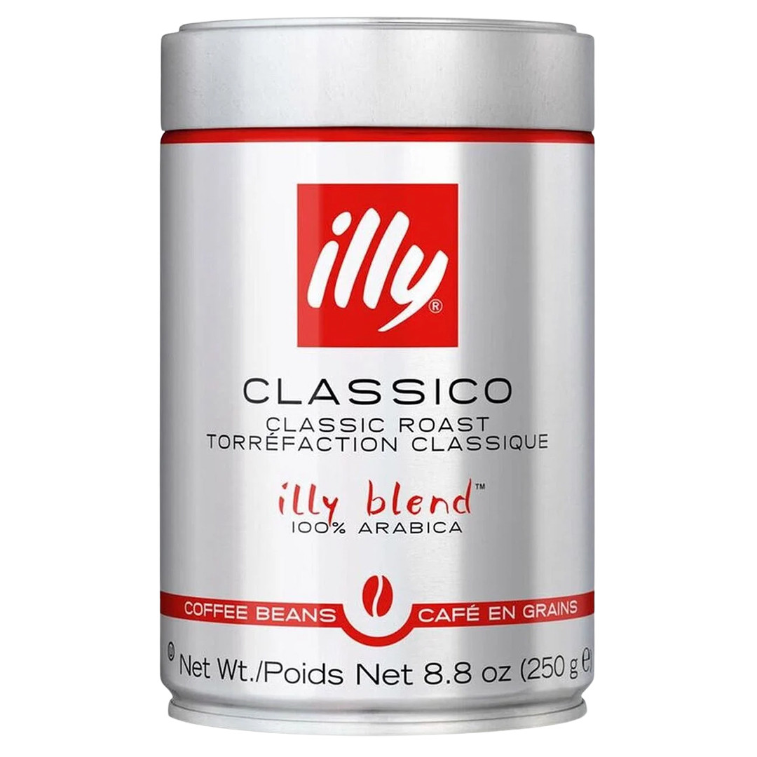 Кава в зернах illy Classico Espresso Medium в банці 250г